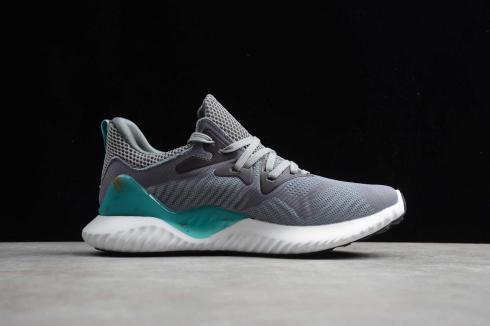 Adidas Alphabounce Beyond Wolf Grau Weiß Blau CG3301