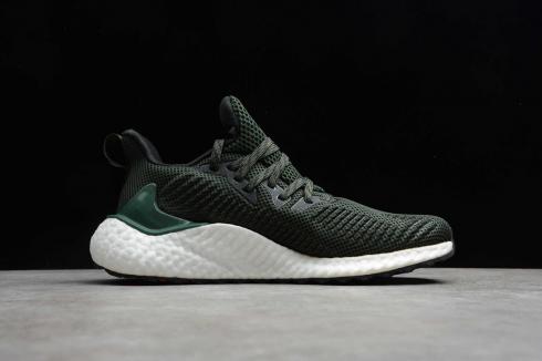 Adidas Alphabounce Boost 21 Verde Núcleo Negro Nube Blanco EF1247