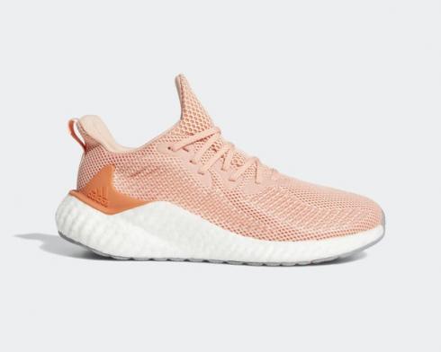 Adidas Alphabounce Boost Semi Coral Pink Sko F33947