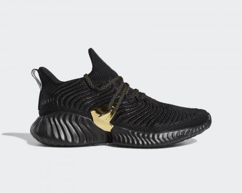 Adidas Alphabounce Instinct Core Nero Oro Scarpe da corsa EF0867