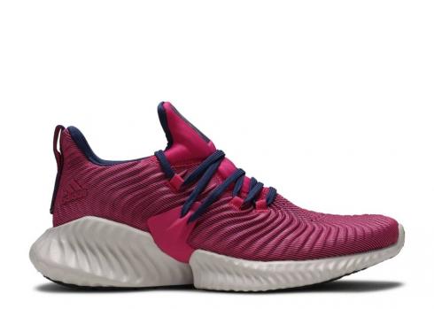 Adidas Alphabounce Instinct J Real Magenta Dark Blue BB7719