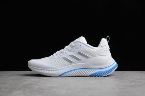 Adidas Alphamagma Cloud Hvid Sølv Metallic Shock Blue GV7918