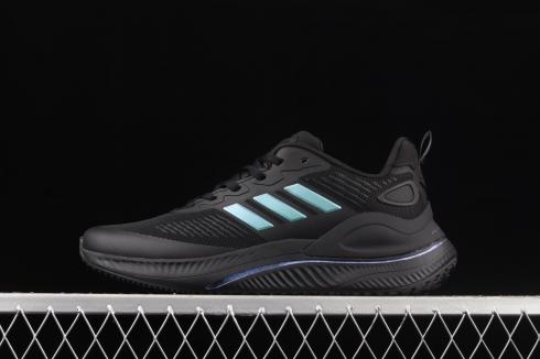 Adidas Alphamagma Core Nero Verde Scarpe da corsa GV7917