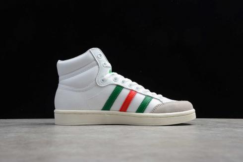 Adidas Americana Hi Footwear White Green Orange Shoes EF2805