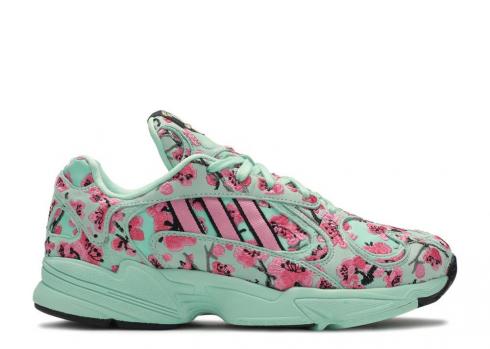Adidas Arizona X Yung-1 Grøn te med ginseng og honningkerne Hvid Sort Vivid Berry FU7786