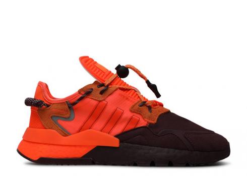 Adidas Beyonce Ivy Park X Nite Jogger Maroon Orange Solar FX3158