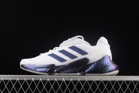 Adidas Boost X9000L4 Nube Blanca Púrpura Núcleo Negro GZ1039