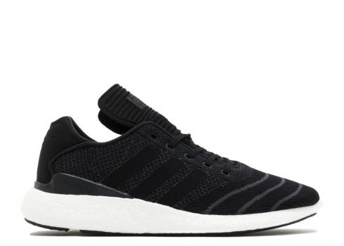 Adidas Busenitz Pureboost Black Core Running White Ftw BB8375