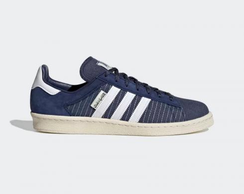 Adidas Campus 80s Azul Escuro Cloud Branco Off White GY4588