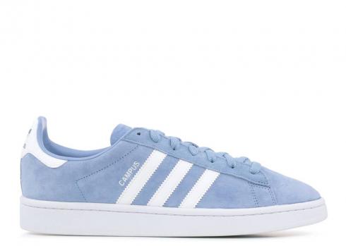 Adidas Campus Ash Blu Running Bianche DB0983