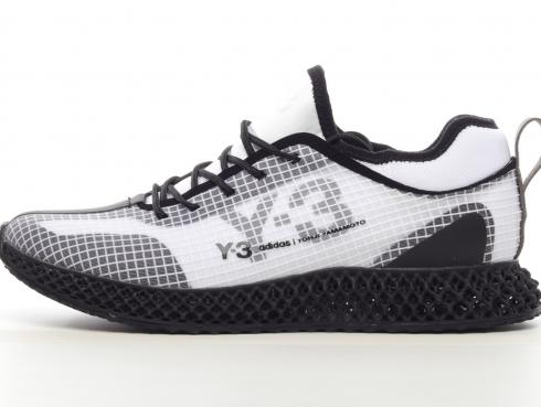 Adidas Consortium Y-3 Runner 4D IO Krijtwit Kernzwart FX1059