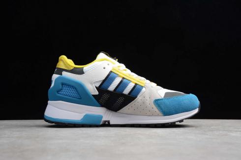 Adidas Consortium ZX 10000C Blue Cloud สีขาวสีเหลือง EE9489