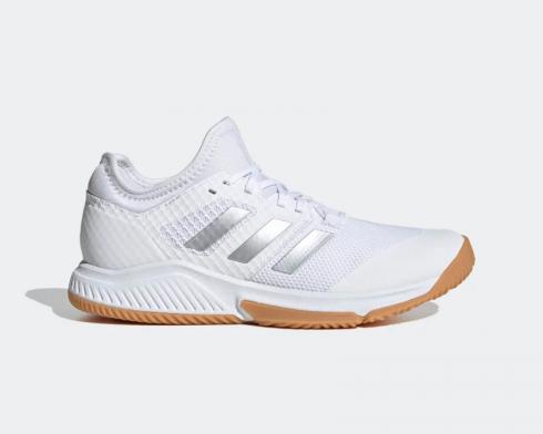 Adidas Court Team Bounce Core Black Silver Metallic Cloud White EH2602