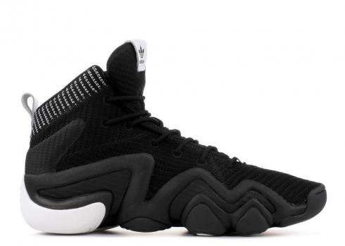 Adidas Crazy 8 Adv Primeknit Black Core White Footwear BY3602