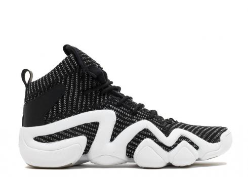 Adidas Crazy 8 Adv Primeknit Lusso Core White Black Silver Metallic BY4423