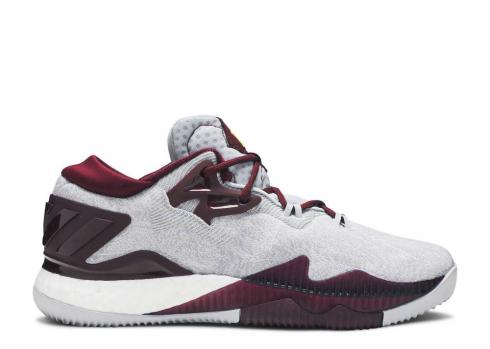 Adidas Crazylight Boost Low 2016 Arizona State Greyt Maroon B39062