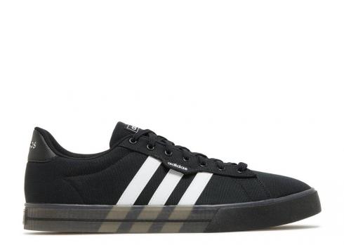 Adidas Daily 30 Translucent Outsole Core Black White Cloud FW7050