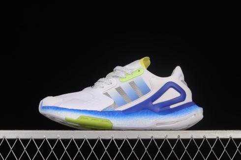 Adidas Day Jogger 2020 Boost Bianco Royal Blu Avocado GG4988