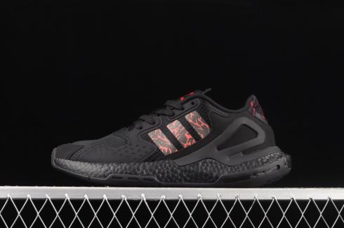 Adidas Day Jogger Boost Core Negro Rojo Zapatos FW5898