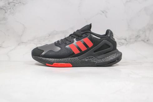 Adidas Day Jogger Boost Core Negro University Rojo Zapatos FW4820