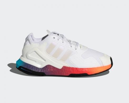 Adidas Day Jogger Cloud Белый Оранжевый Черный FY3012