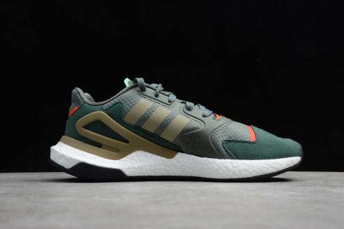 Sepatu Lari Adidas Day Jogger Green Red Cloud White WF4817