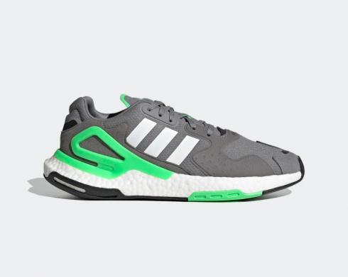 Adidas Day Jogger Grijs Wit Groen Schoenen FW4868