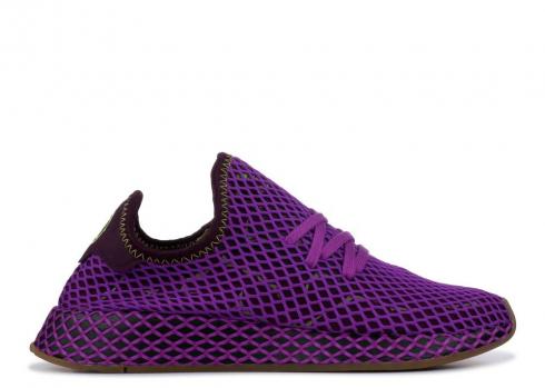 Adidas Dragon Ball Z X Deerupt Son Gohan Purple Shock Yellow Red Night D97052