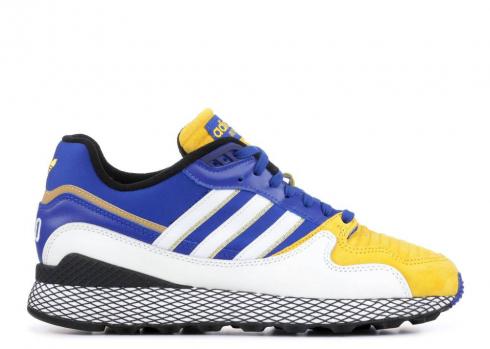 Adidas Dragon Ball ZX Ultra Tech Vegeta Bold Gold Royal Collegiate Running Bianco D97054