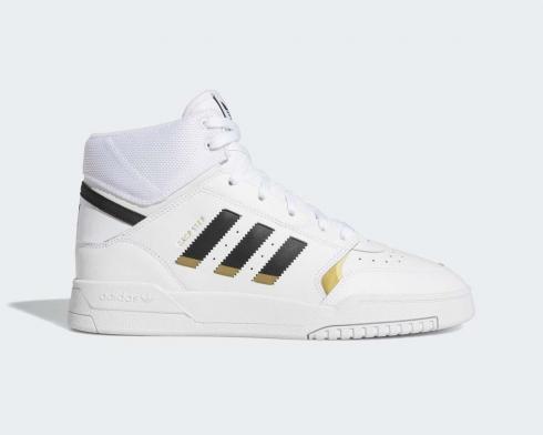 Adidas Drop Step Goud Metallic Schoenen Wit Kern Zwart EE5926