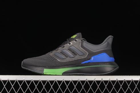 Adidas EQ21 RUN Grey Six Core Black Green H00515