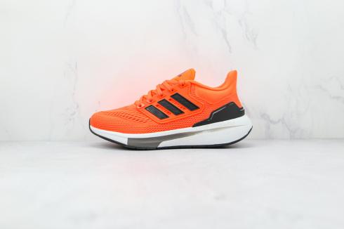 Adidas EQ21 RUN 솔라 레드 코어 블랙 카본 클라우드 화이트 H00516 .