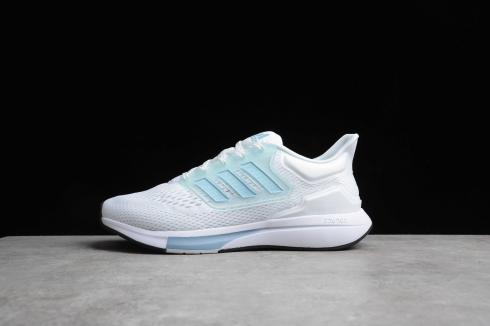 Adidas EQ21 Run Cloud Blanco Azul Core Negro Zapatos GZ2841