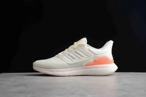 Adidas EQ21 Run Rice White Orange Cloud White GZ843