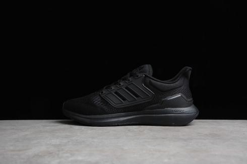 Adidas EQ21 Run Triple Black Core Black Running Shoes H00545
