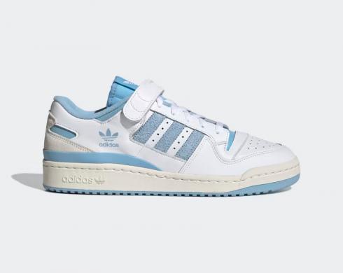 Adidas Forum 84 Low Cloud White Clear Blue Chalk White GY2325