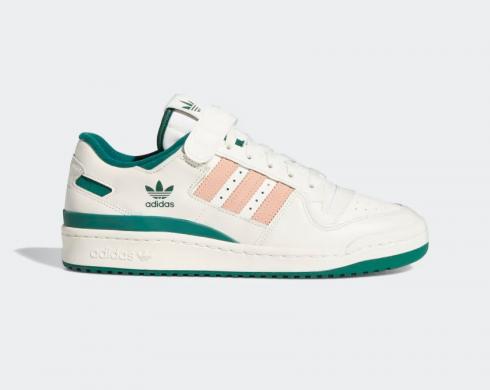 Adidas Forum 84 Low Off White Collegiate Green Glow Pink H01671