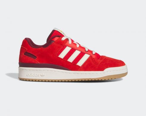 Adidas Forum Low Summer Camp Red Off White Gum IE7176
