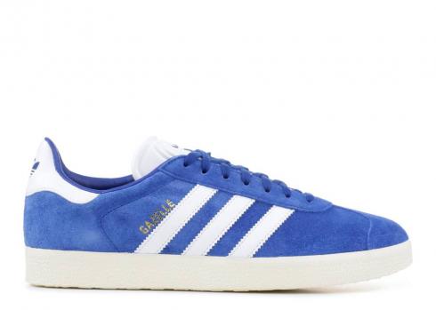 Adidas Gazelle Collegiate Royal Running Cream สีขาว CQ2800