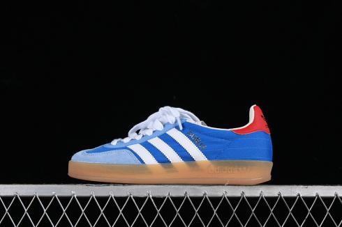 Adidas Gazelle Indoor Olympic Pack Blue Red Gum IF9643
