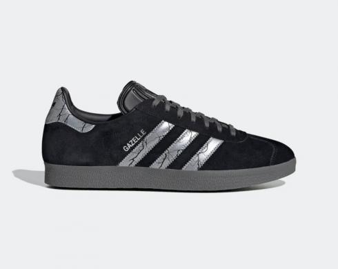 Adidas Gazelle Star Wars The Mandalorian Darksaber Core Black Silver Metallic GZ2753