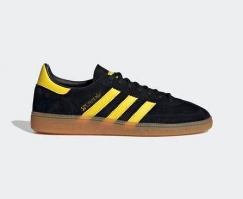 Adidas Handball Spezial Core Black Yellow Gold Metalic FX5676