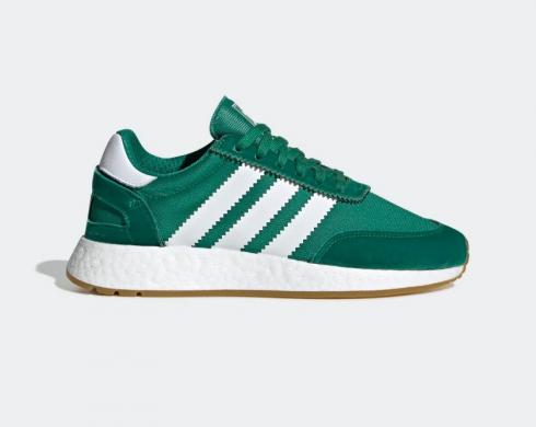 Adidas Iniki Runner Collegiate Verde Calzado Blanco Gum BY9726