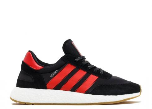 Adidas Iniki Runner London Core Bianco Nero Gum Rosso S81010