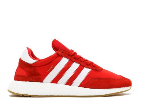 Adidas Iniki Runner Rot Running Weiß BB2091