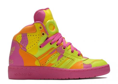 Adidas Js Instinct High Neon Camo Lorang Slime Yellow Vivid G95754