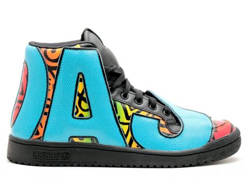 Adidas Js Letters Multicolor Black D65213
