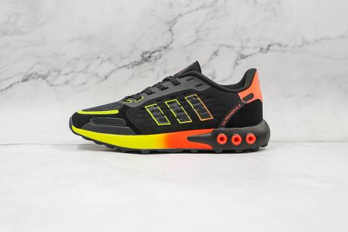 Adidas LA Trainer 3 Core Black Solar Yellow Red FY3840