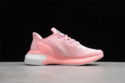 Adidas Lava Boost Cloud Hvid Pink Grå Sko FW8319