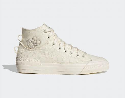 Adidas Melting Sadness x Originals Nizza HI DL Bee With You Cream White GZ2675